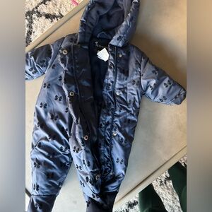 Winter snowsuit for baby 3-6m never used NWOT